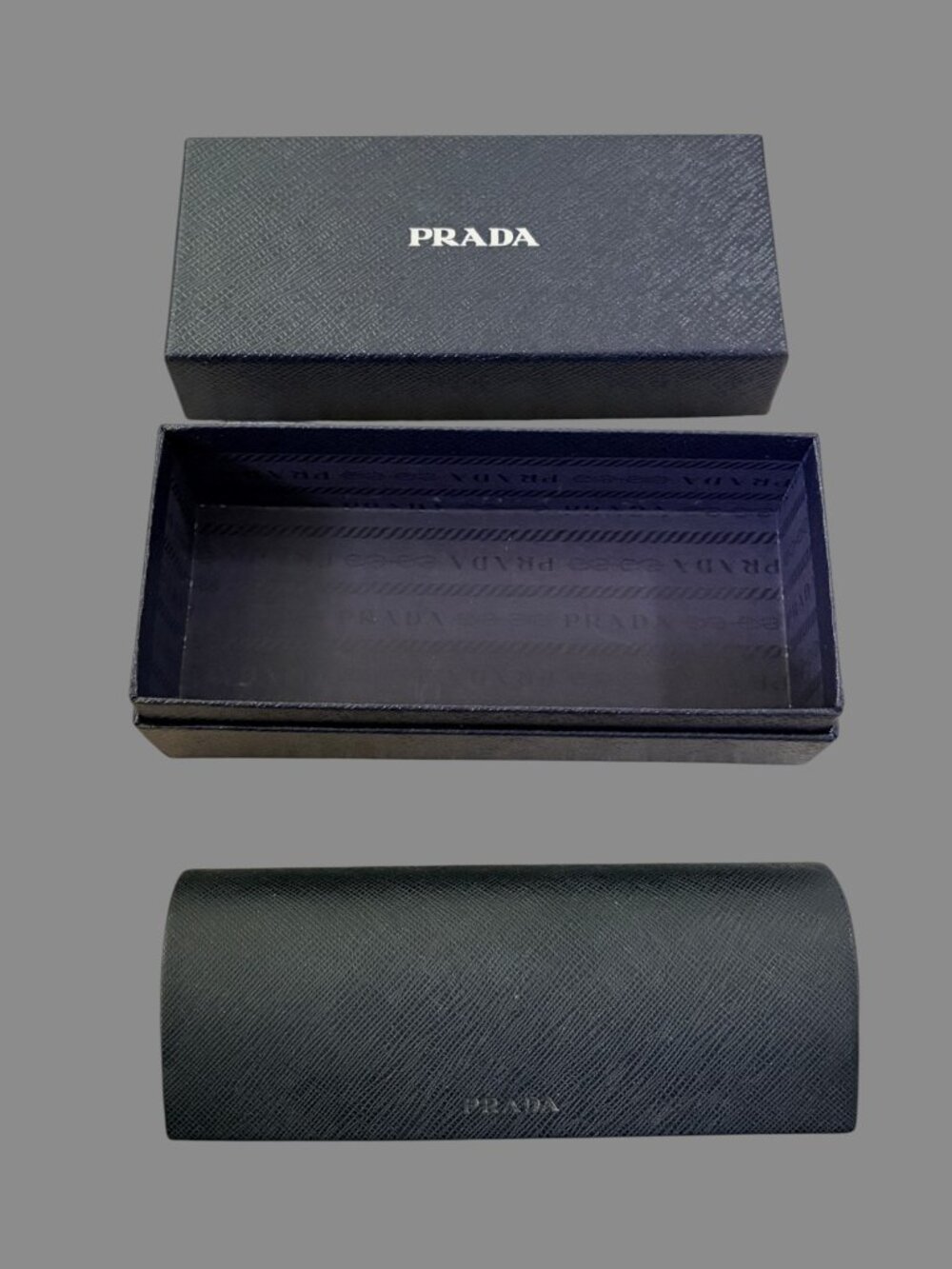 Prada VPR 05X Cat Eye Eyeglasses Tortoise Blue 53-18-140 Made in Italy Case - Picture 10 of 14